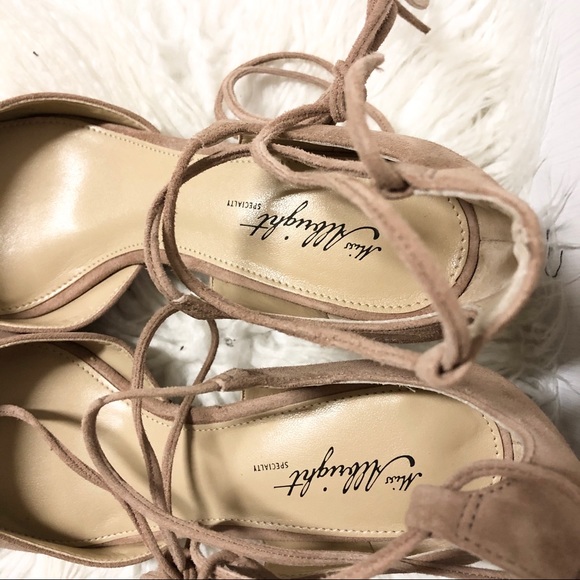 Anthro Miss Albright Margot Kitten Heels NIB - Picture 6 of 9